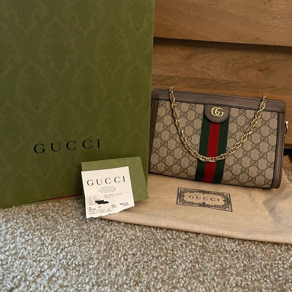 GUCCI - Ophidia GG Small Shoulder Bag